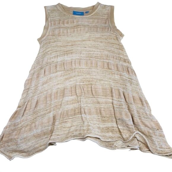 10/$25🦋 Simply Vera Vera Wang Oatmeal Asymmetrical Tank - Size XS - Picture 7 of 11